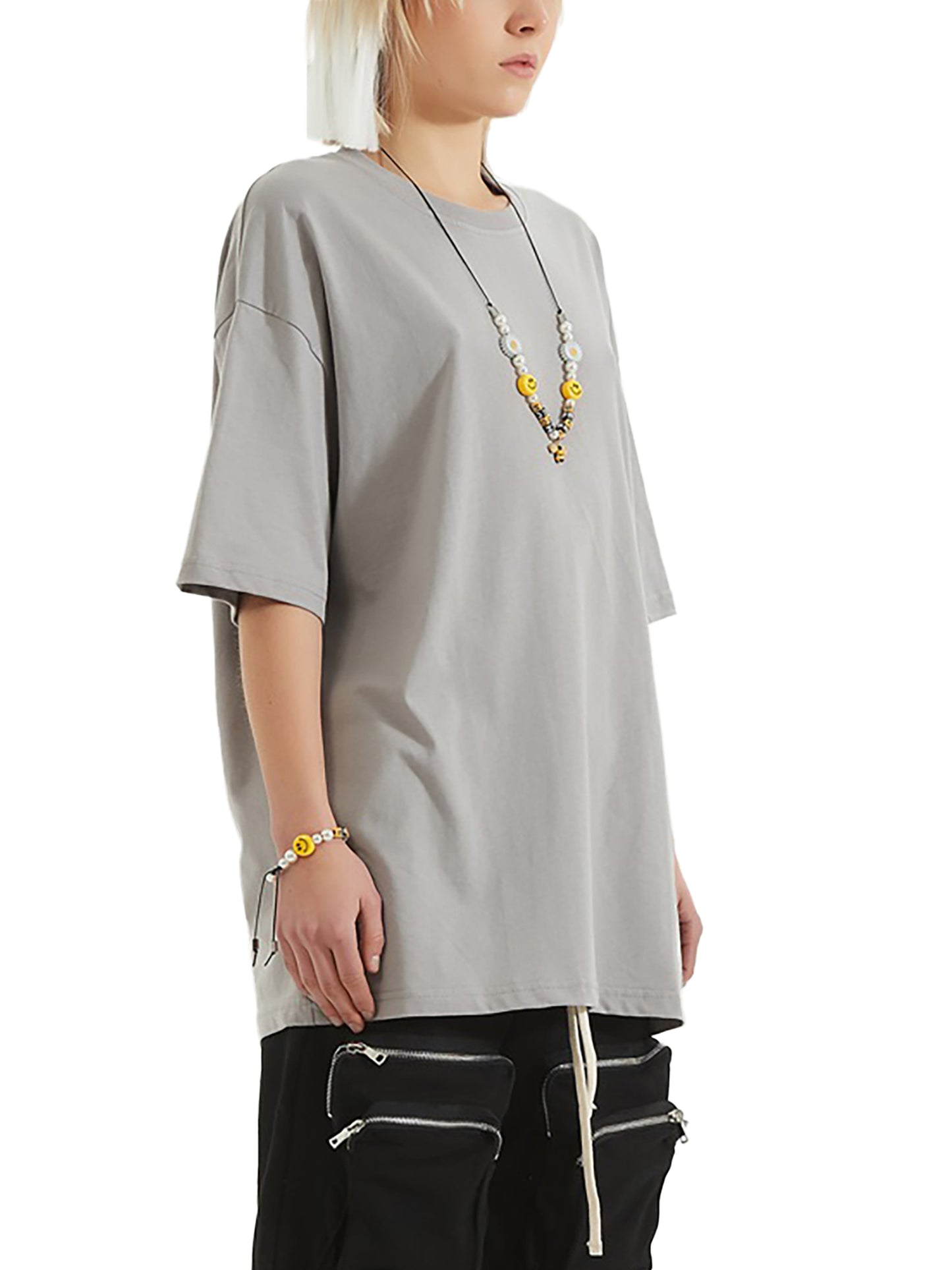 Oversize Deep Drop Shoulder Tee - 190 GSM