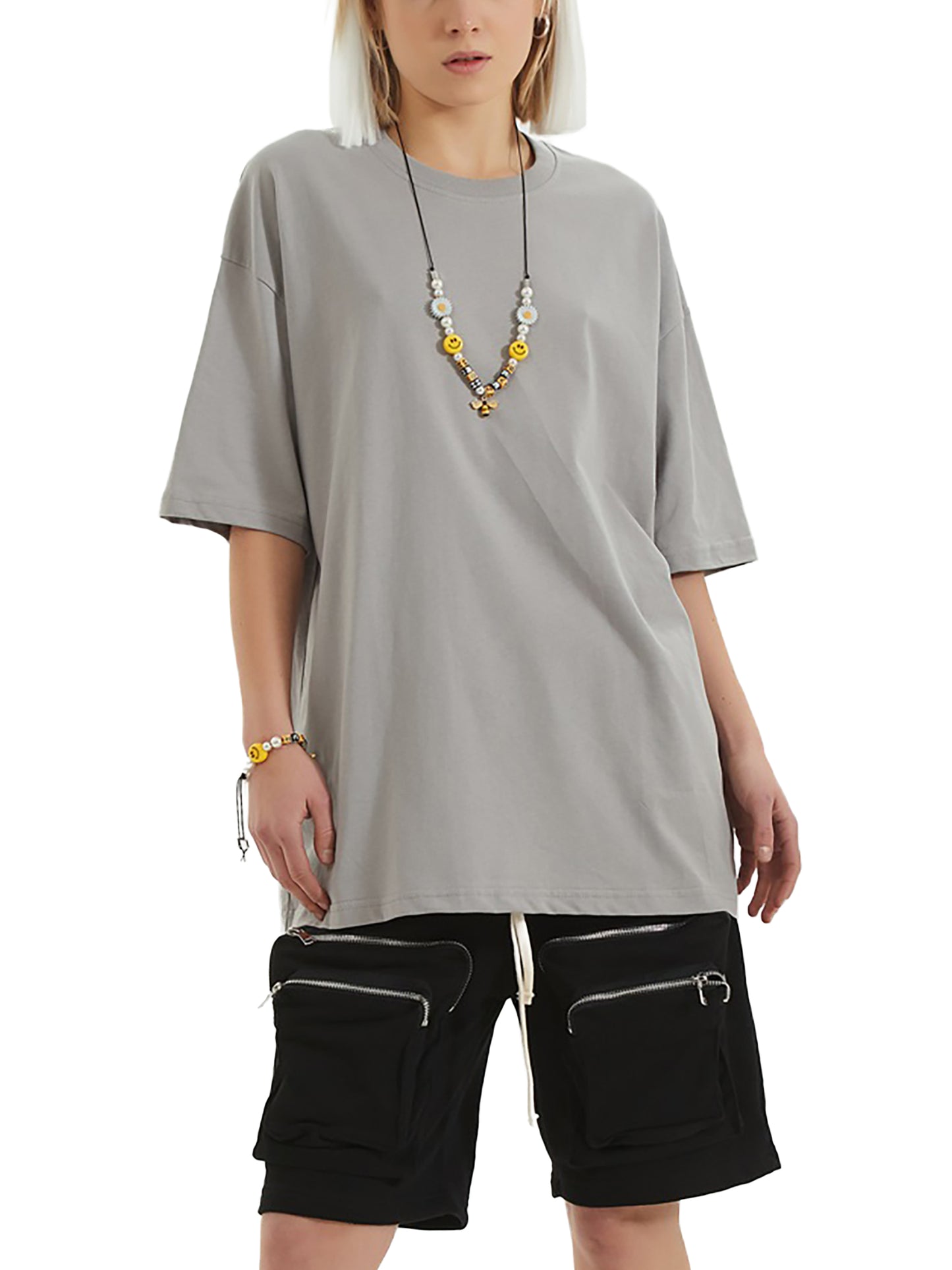 Oversize Deep Drop Shoulder Tee - 190 GSM