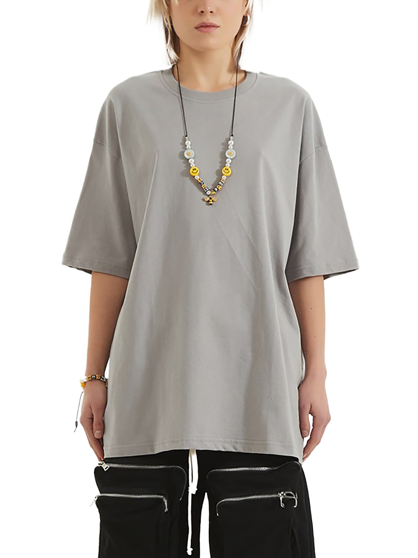 Oversize Deep Drop Shoulder Tee - 190 GSM